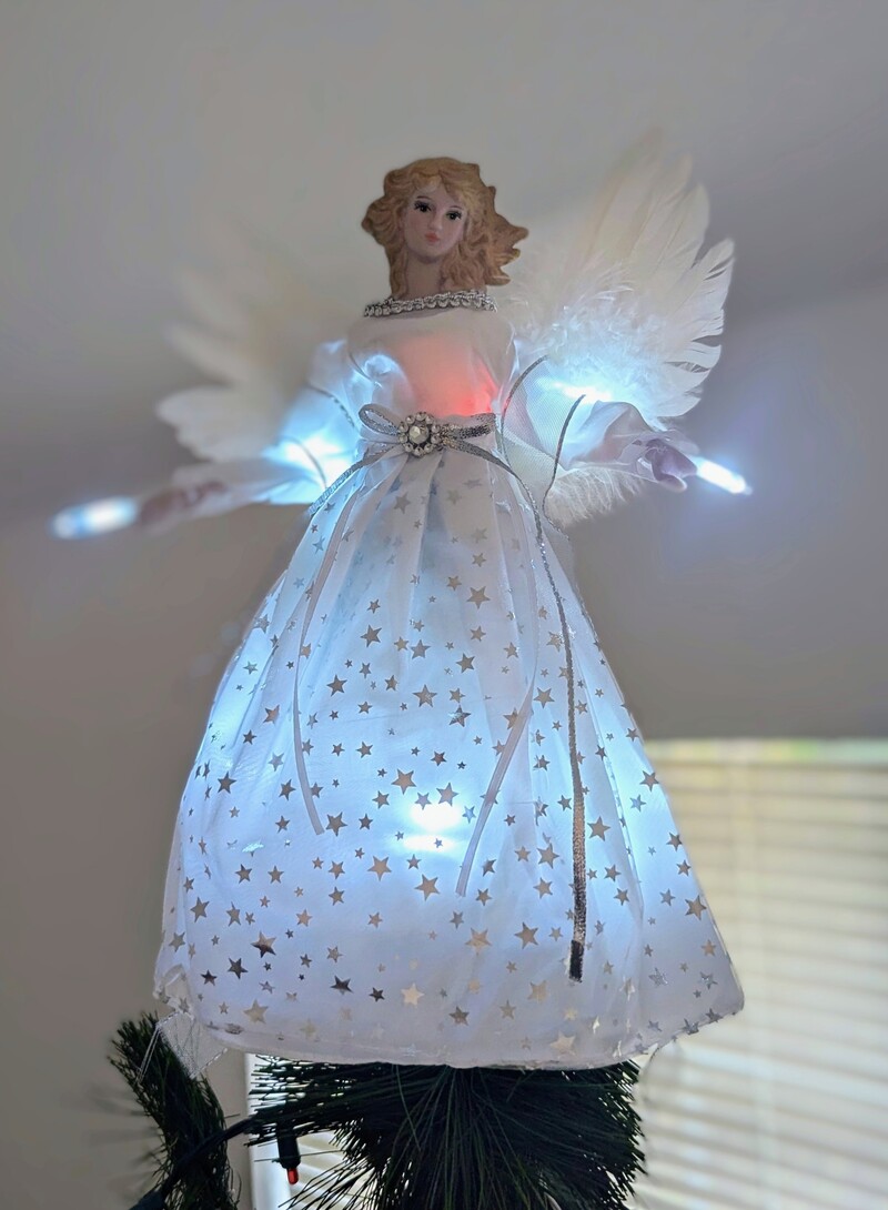 Angel tree topper.