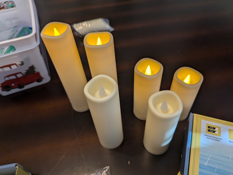 Candles.