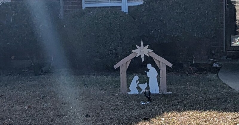 Creche in our neighborhood.