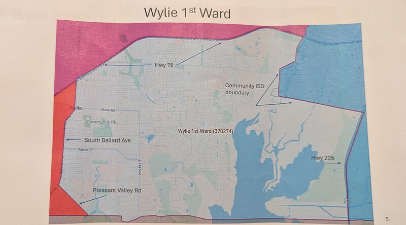 New Wylie First Ward Boundaries.