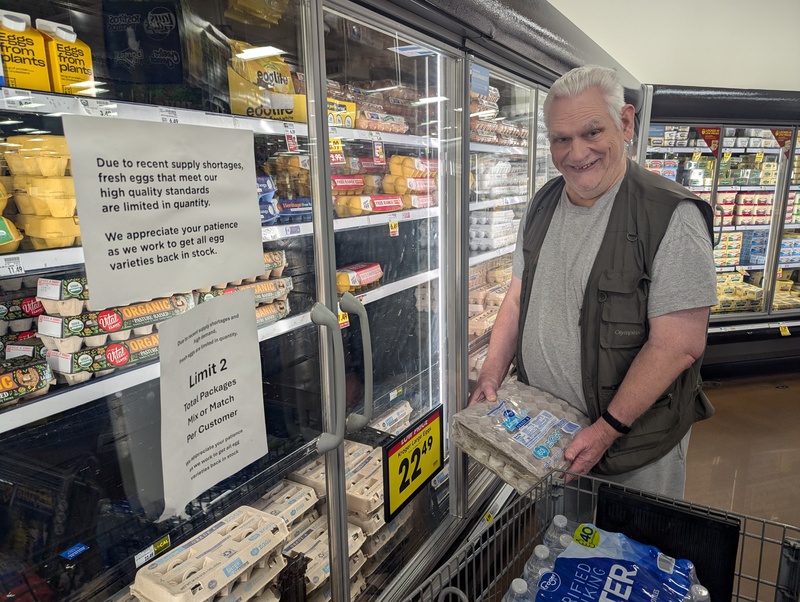 Don buys Lois an expensive Valentines Day gift at Krogers.