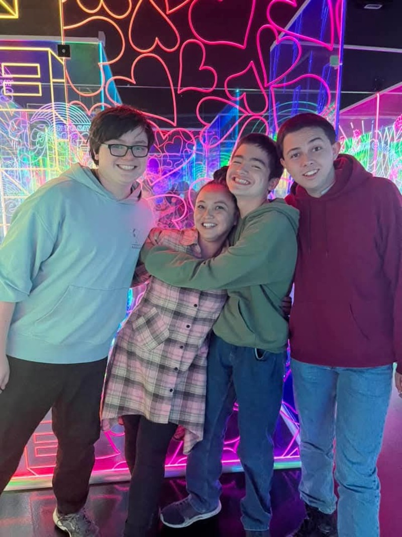 Timmy, Akiko, Kekoa, Alex.