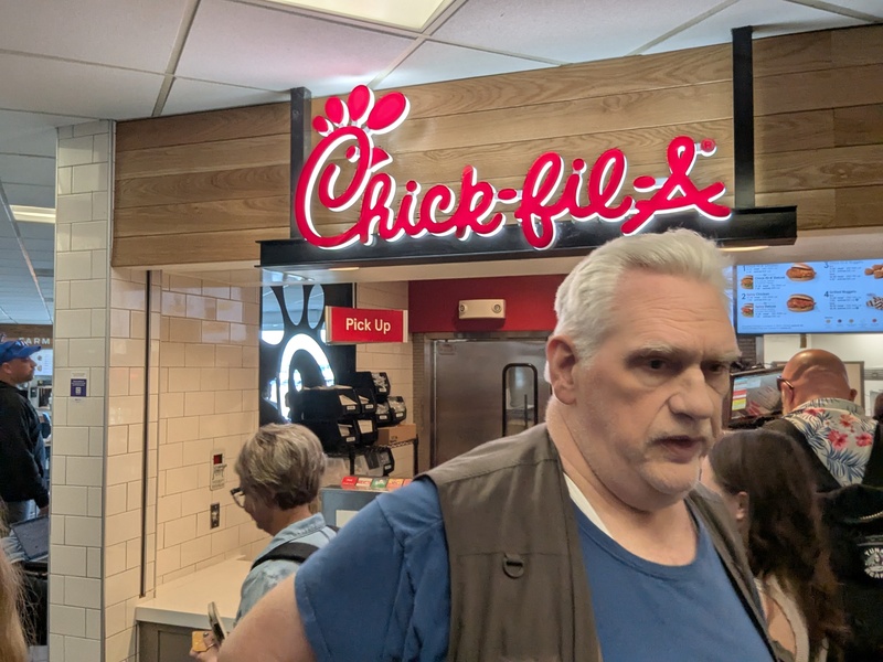 Lunch at DEN Chick-fil-A.