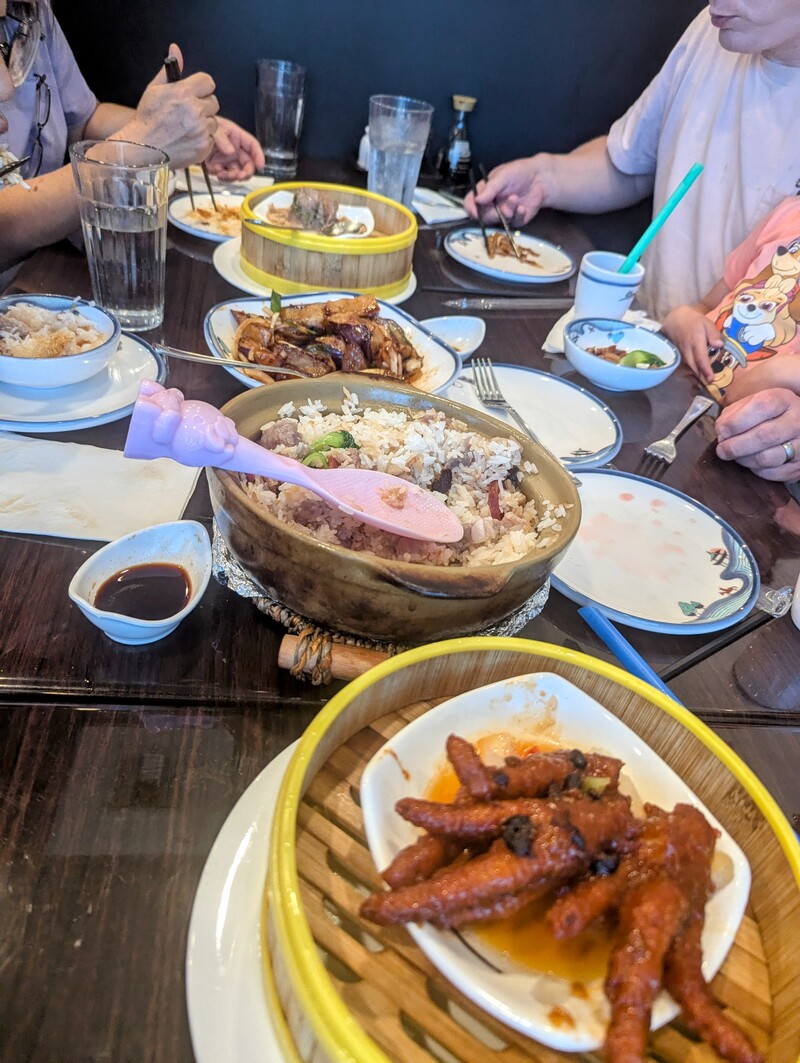 First time Lois ate a chicken foot. It was okay for those that want to know. Tasty, but not much there.