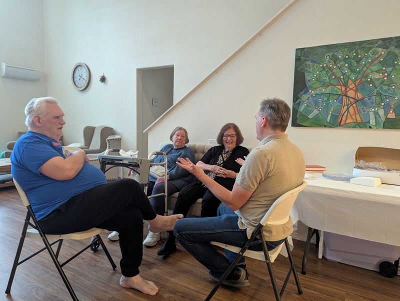 Don, Judy Cunningham, Marie Bell, Joseph