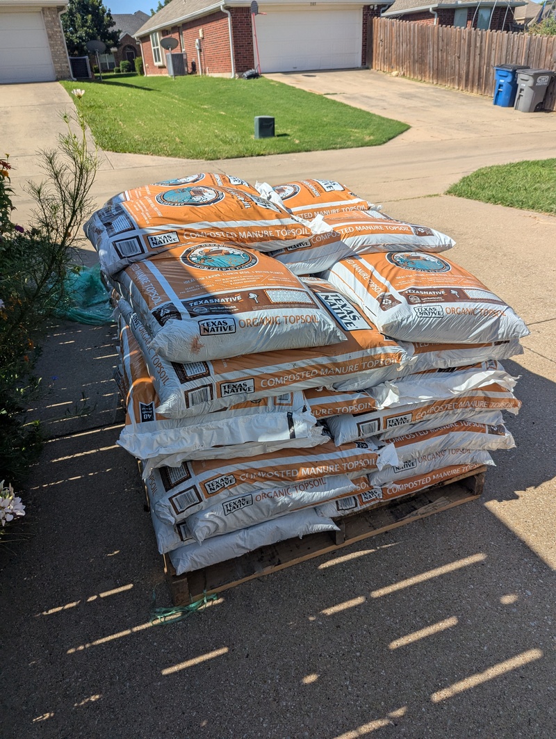 Here is half the delivery load.