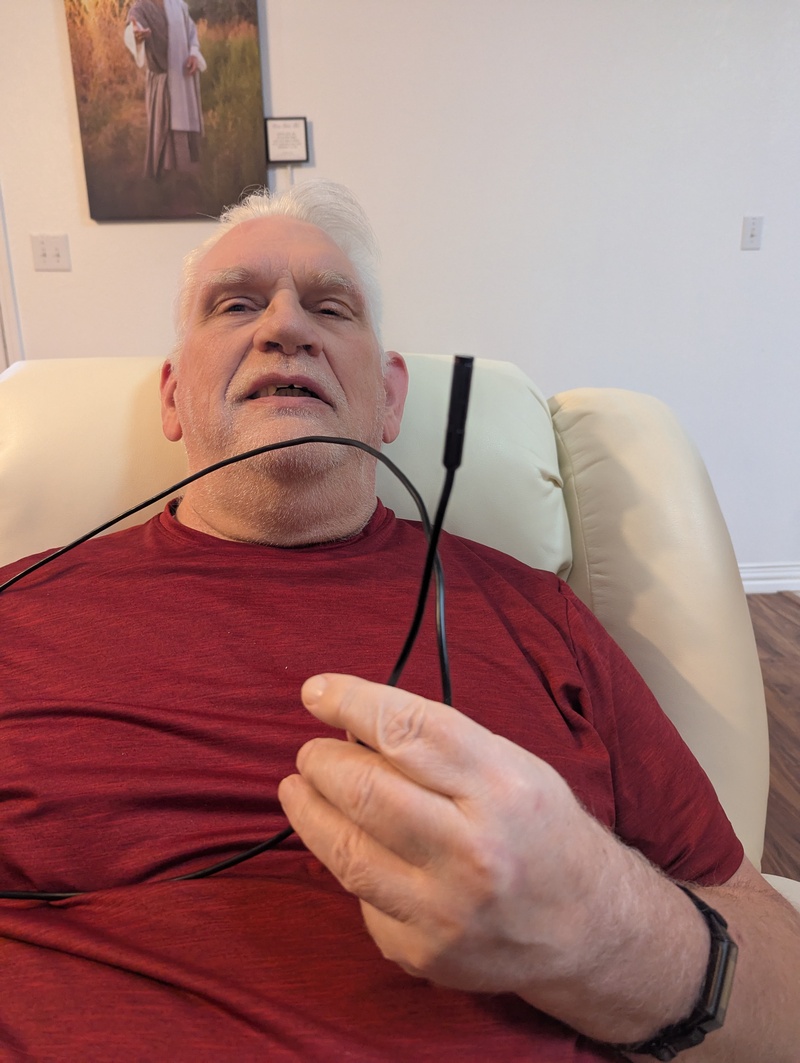 Don used a "borescope" (endoscope) to see in the drain pipe before he took it apart.