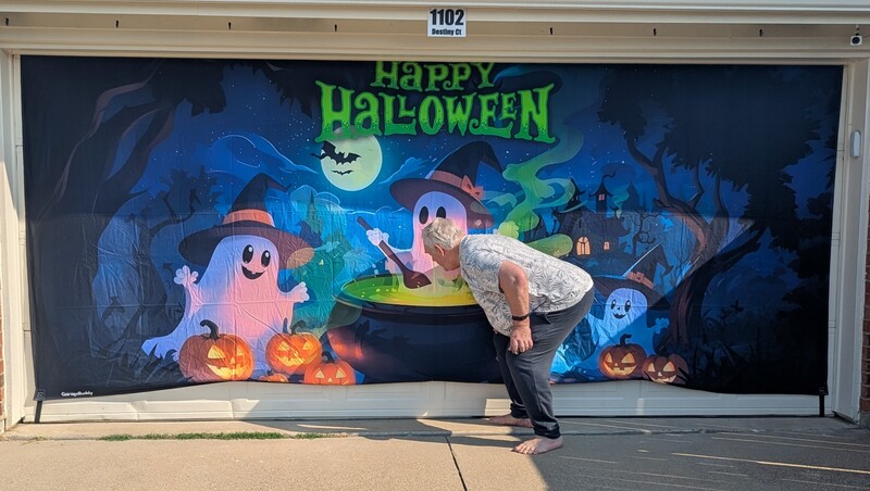 Don is enjoying the brew made by the ghost.