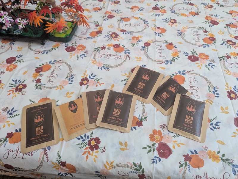 Josie brought a chocolate tasting party with her when she came to Plano.