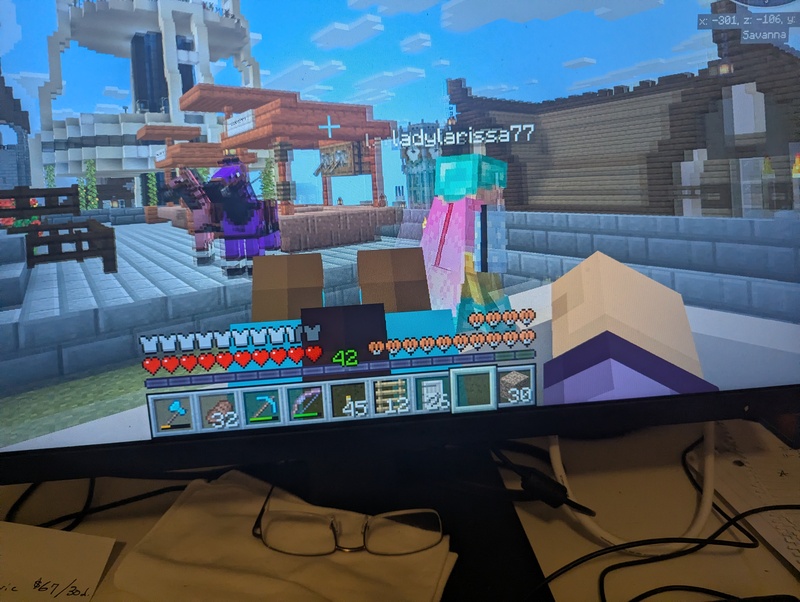 Minecraft merry go round