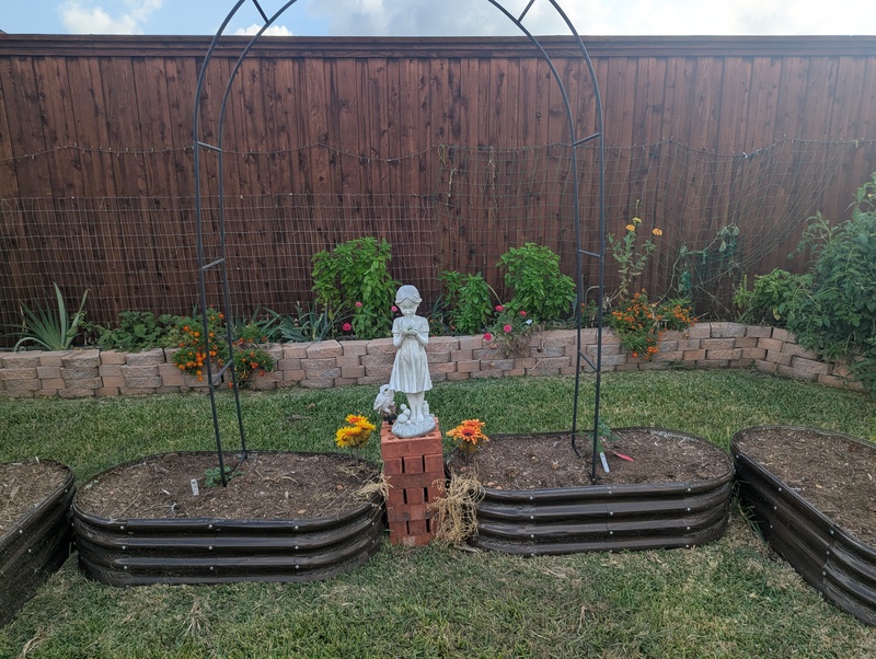 I hired some superb weeders.