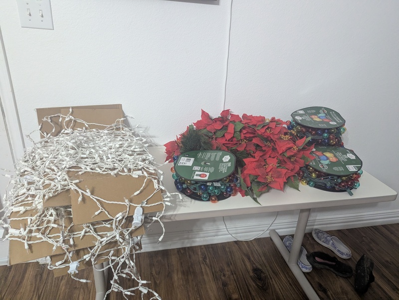 Found the outdoor Christmas lights.