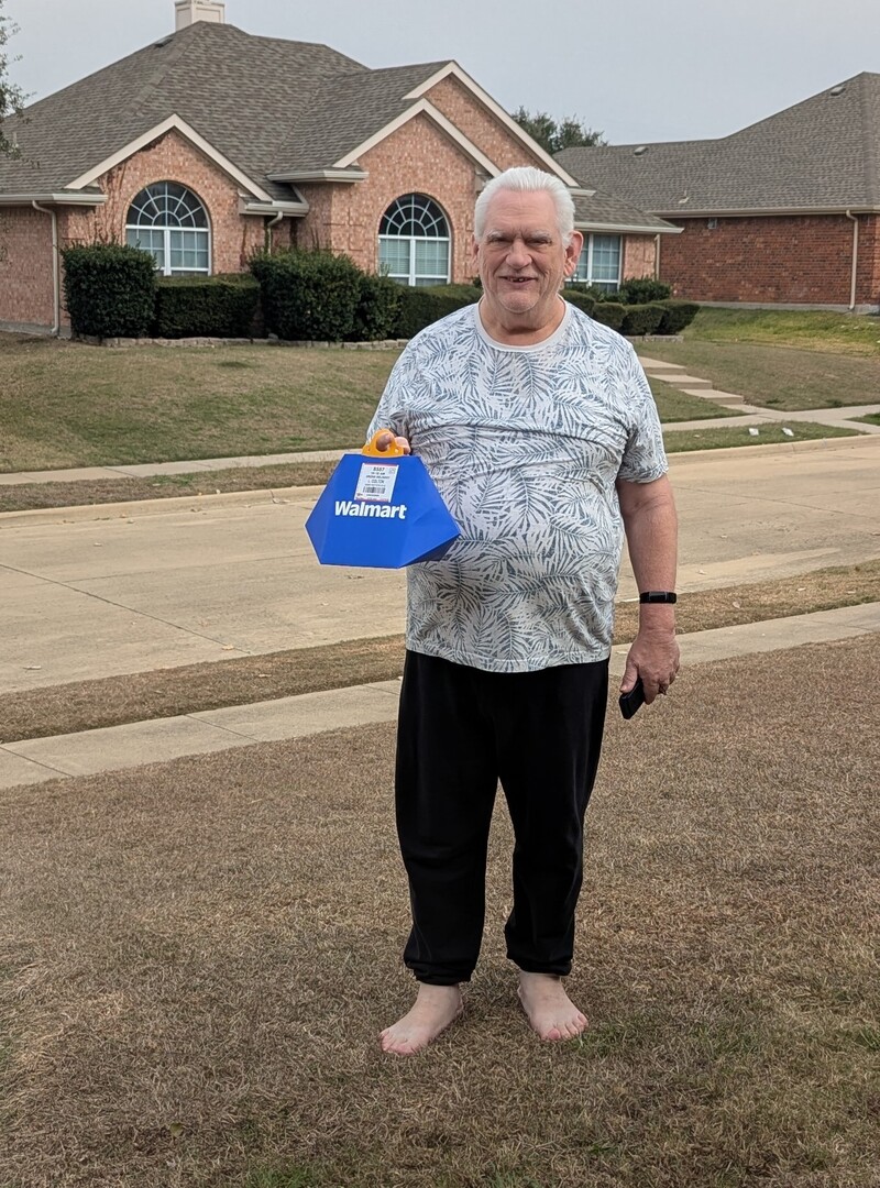 Soon and his drone bag.