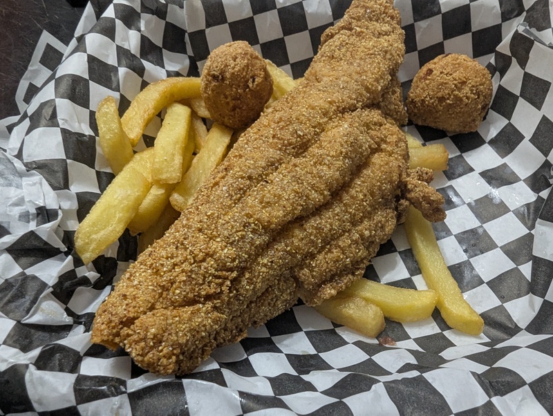 Lois catfish, I think it made my blood pressure go up.