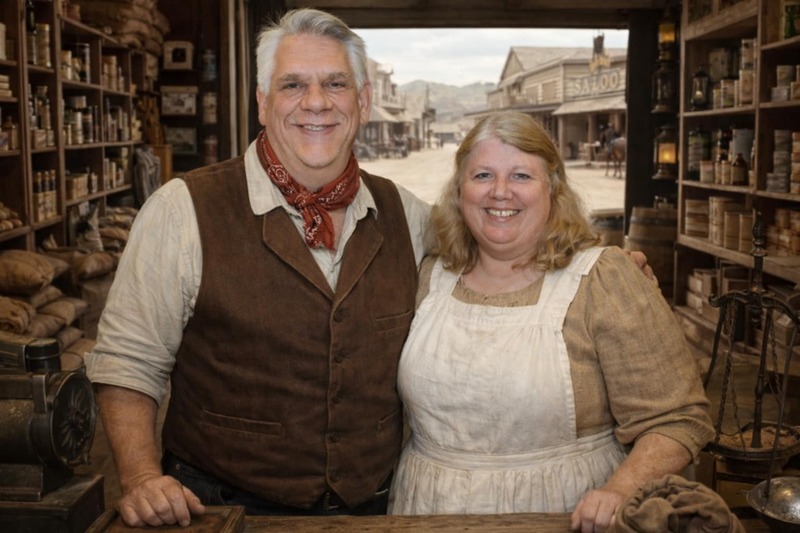 AI Western Don and Lois