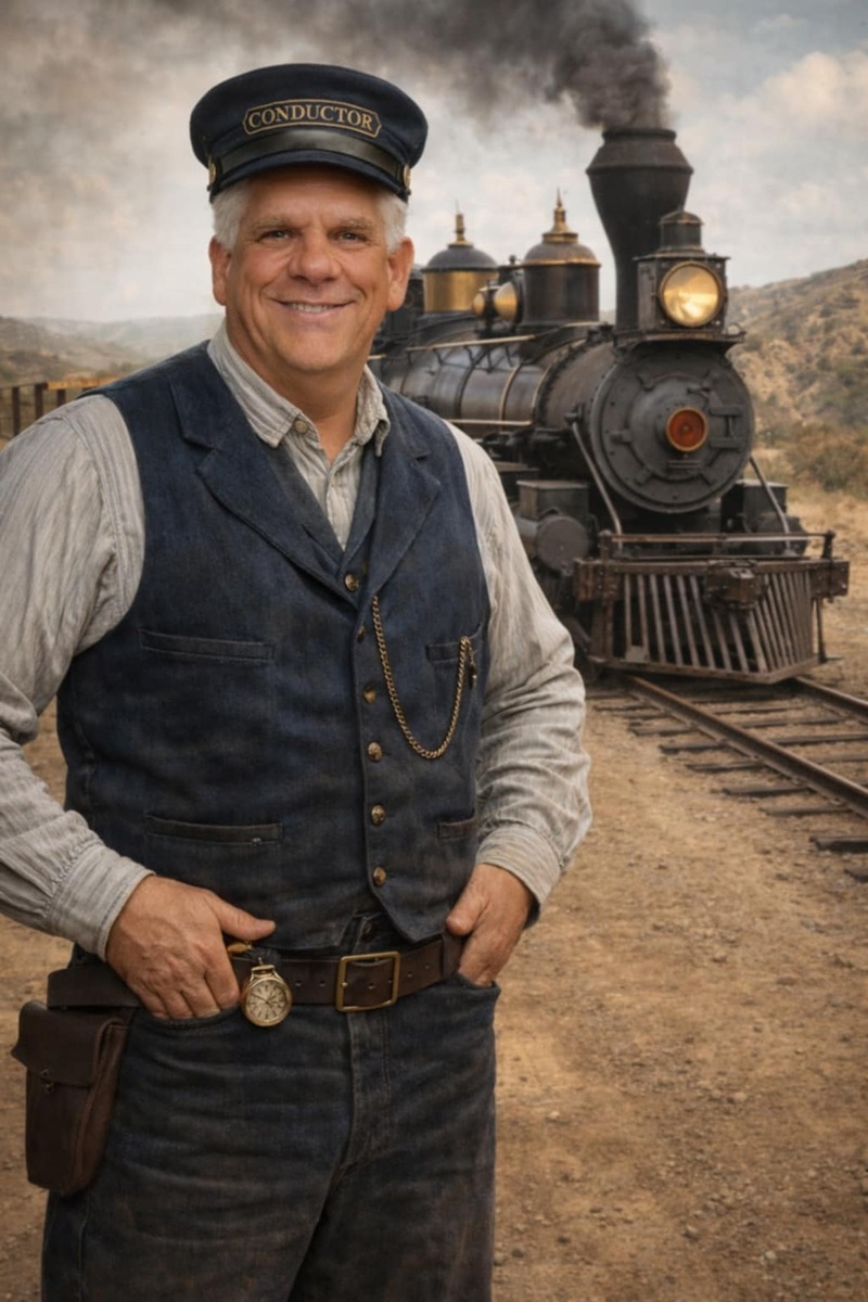 AI Western Don with Train