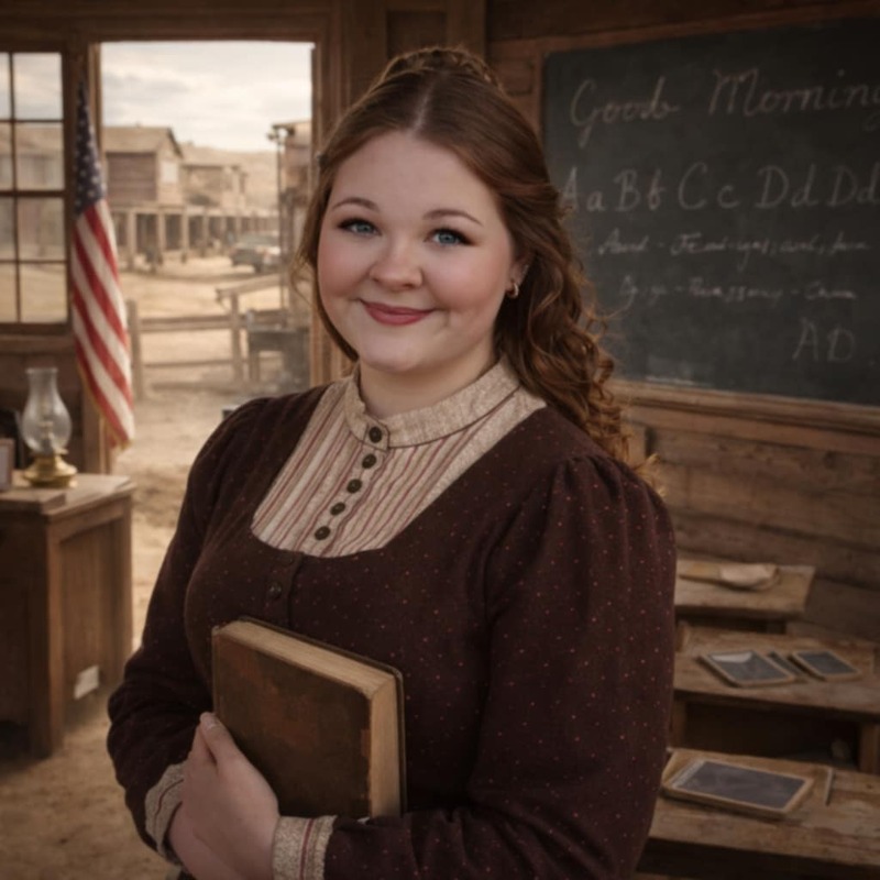 AI Western Briy Schoolmarm