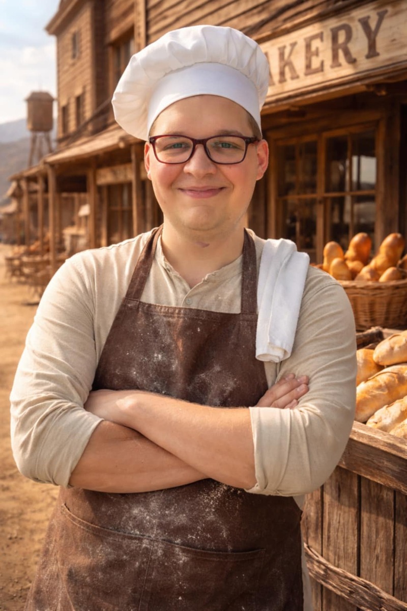 AI Western Josh at Bakery