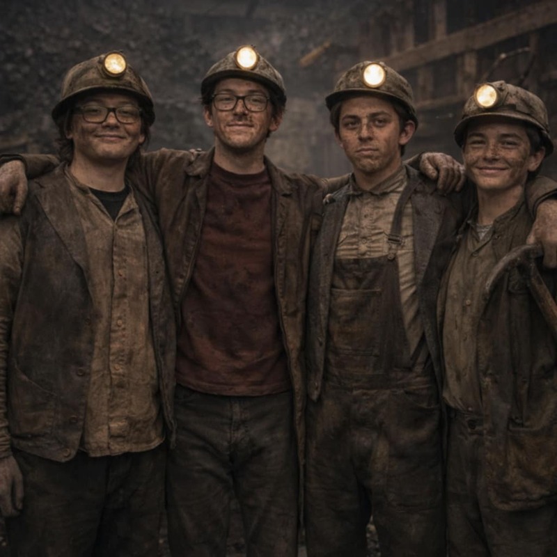 AI Western Joseph Fam: Timmy, Mikey, Alex, Kekoa