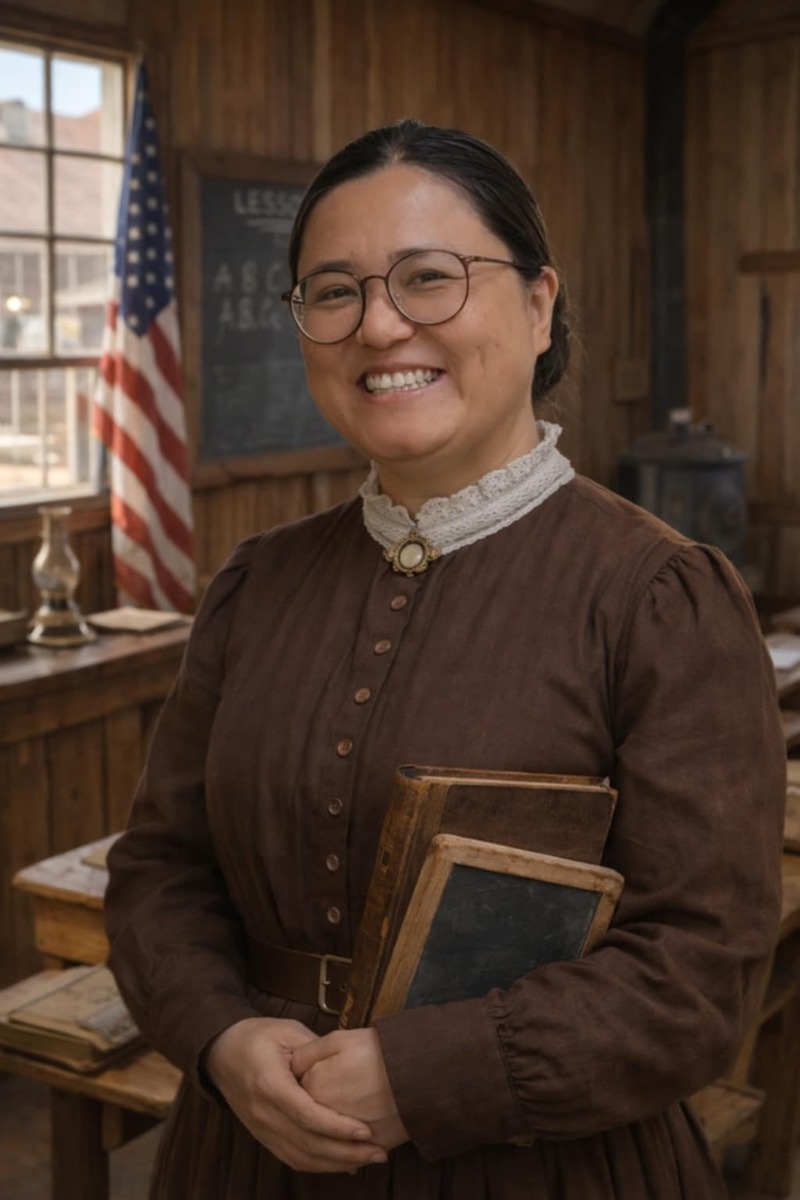AI Western ZZ Schoolmarm