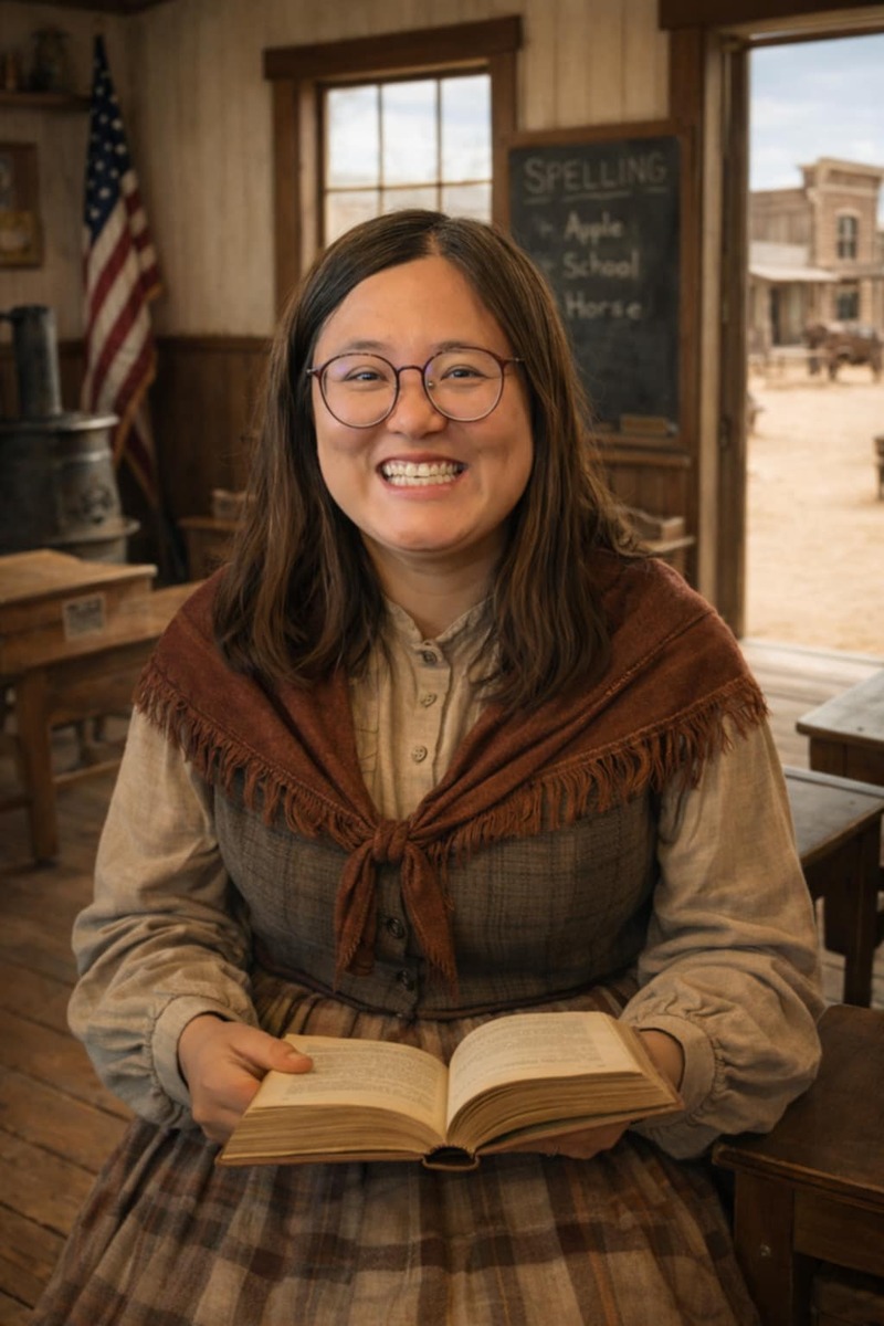 AI Western ZZ Schoolmarm