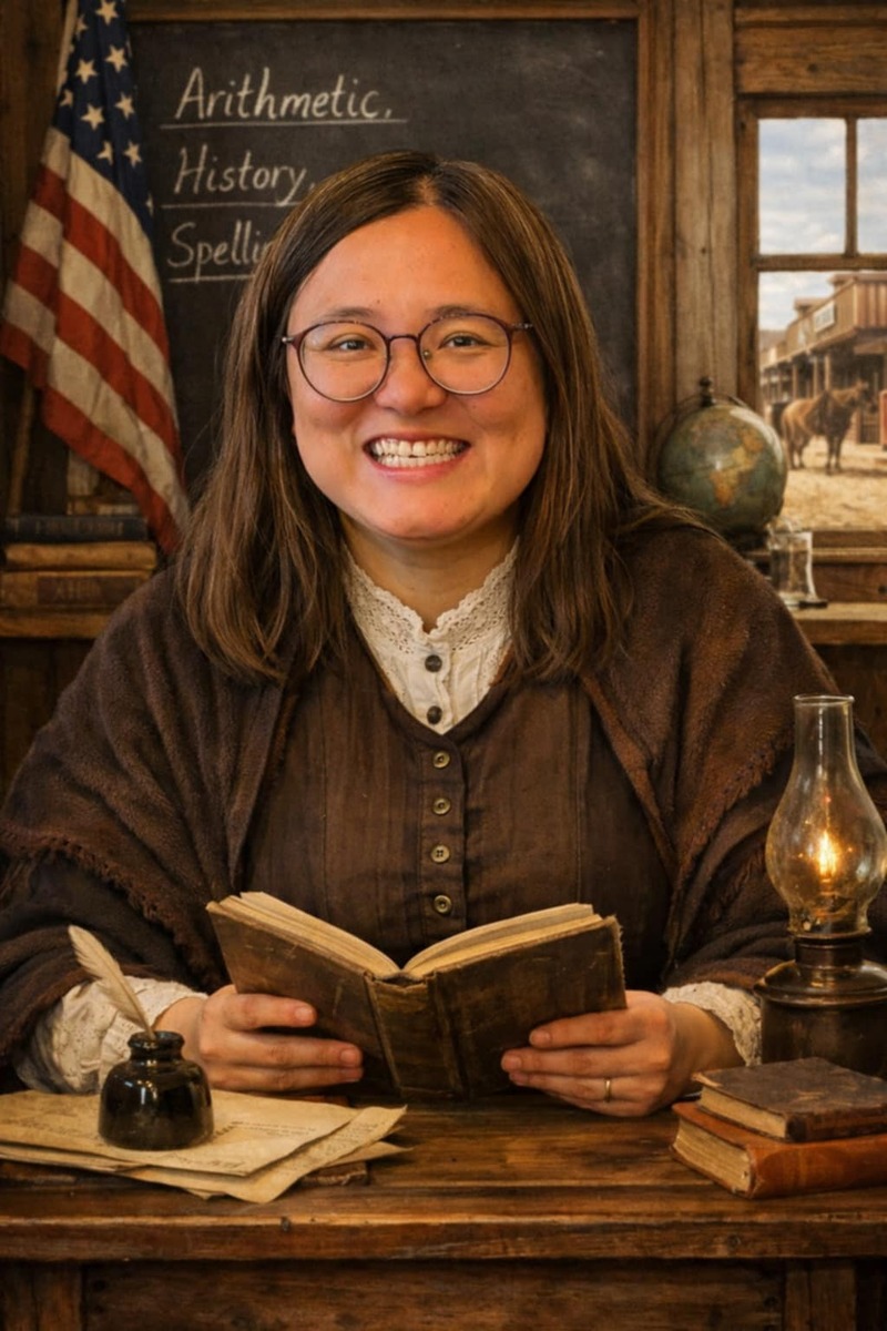 AI Western ZZ Schoolmarm