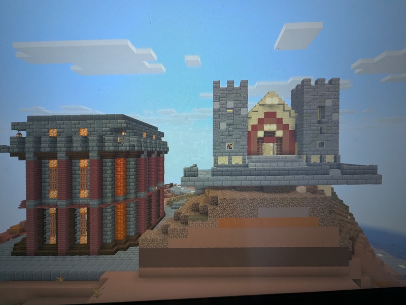 Castle Hill with Larissa's place and the throne room.