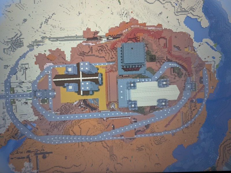 Castle Hill. Look at the roads going higher and higher.