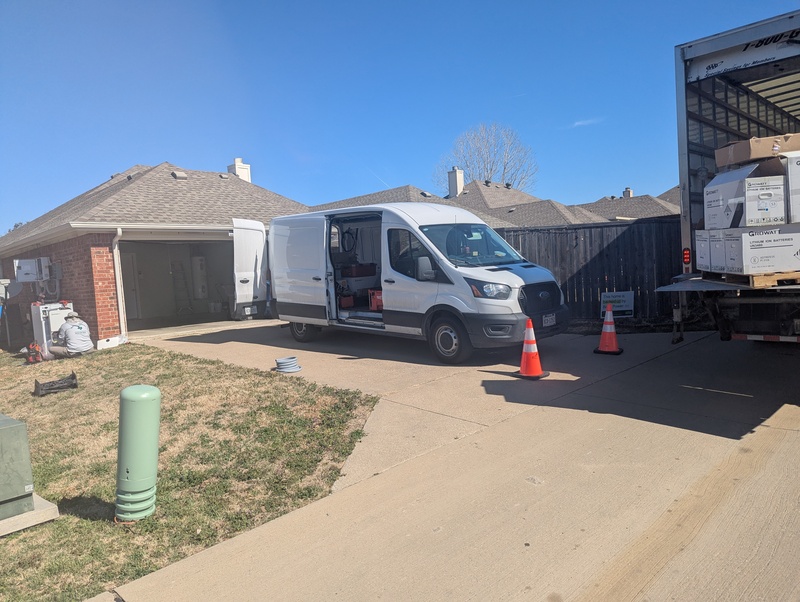 Base Power. Taking boxes away.