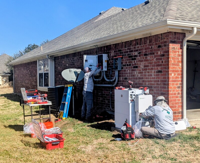 Base Power men at work.