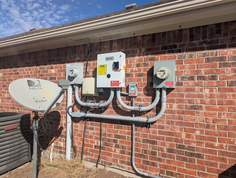 Base Power battery installation.