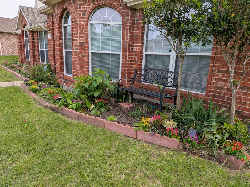 front of house.