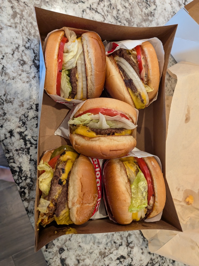 In and Out burgers