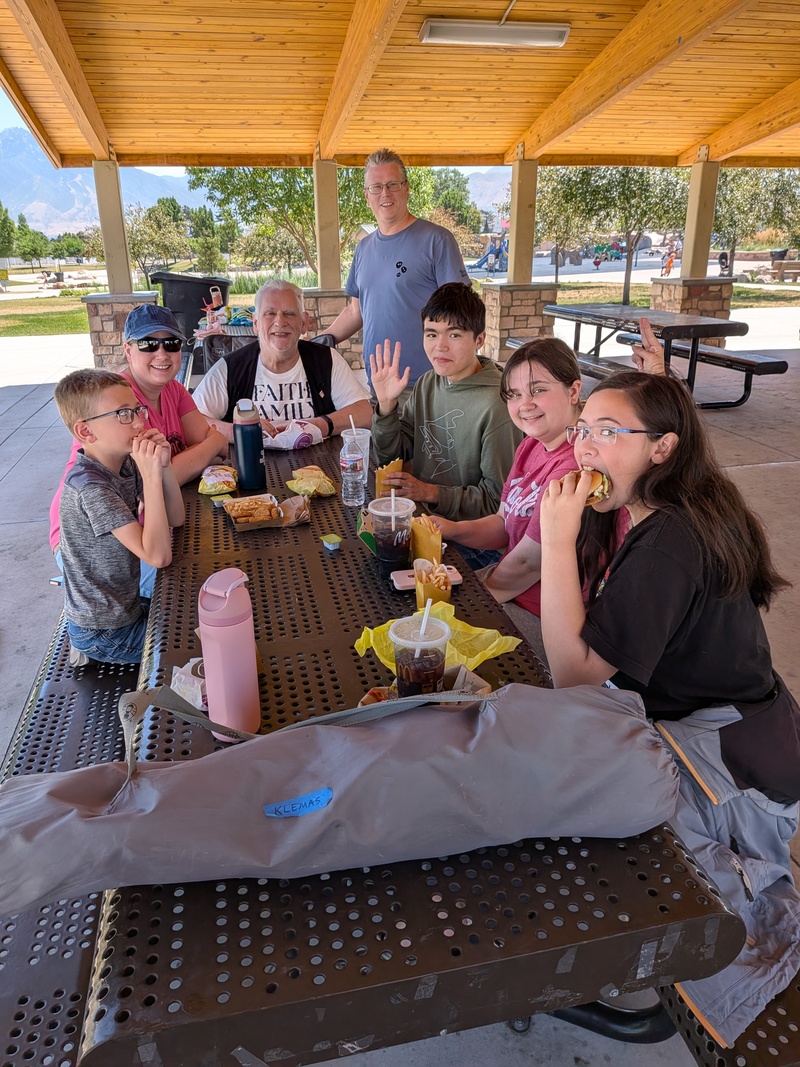 Lunch at Wardle Regional Park