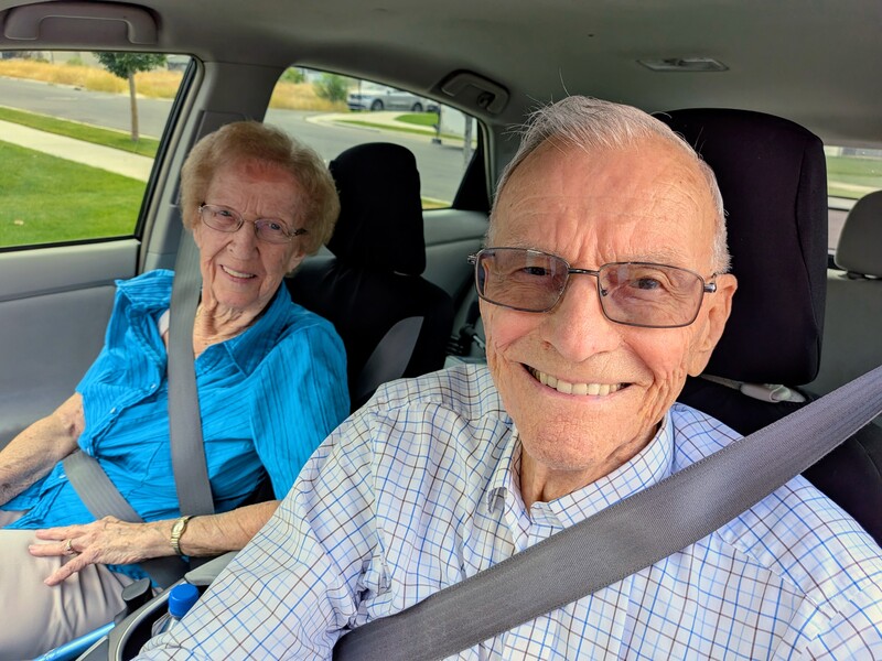 Leona and Lyn Kimball