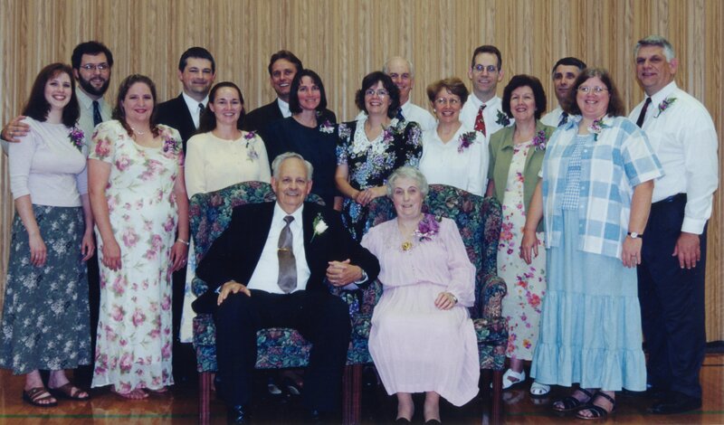 Fiftieth Wedding Anniversary, Generation 2 with Spouses