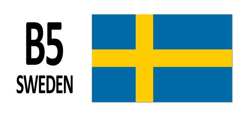 B5 Sweden.